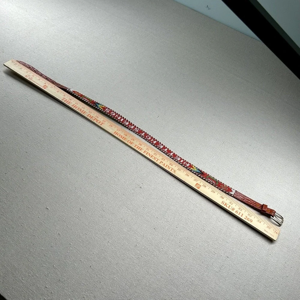 Antique Beaded Belt Youth Miette Hot Springs Native American Aztec Banff Canada